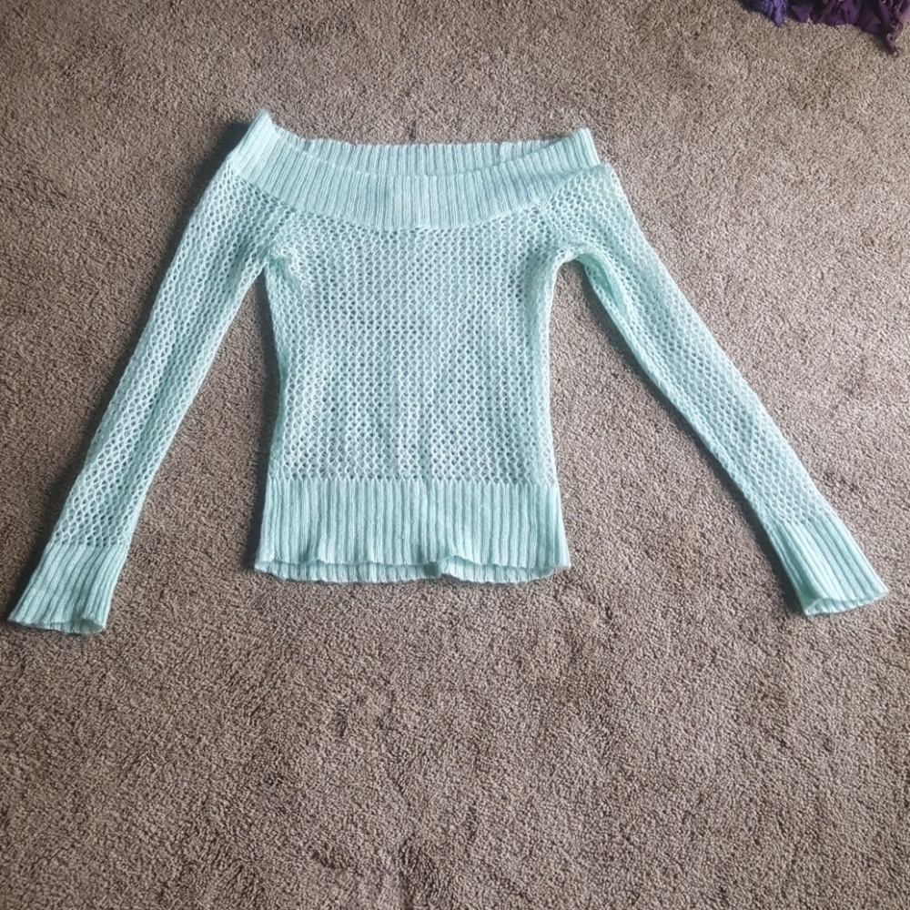 Off the shoulder sweater